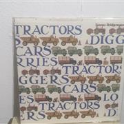 Tractors and diggers birthday card