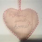 Home Sweet Home Lavender Heart
