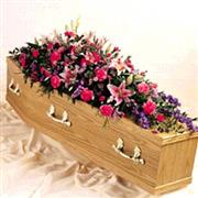 Lily &amp; Rose Casket Spray