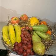 Fresh Fruit in wire basket