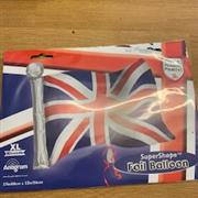 Jumbo Union Jack foil balloon