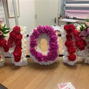 MOM floral arrangement 