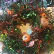 Autumn door wreath 2