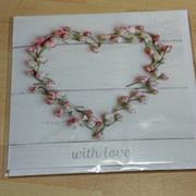 Valentines Card - With Love