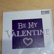 Valentines Card - Be My Valentine 